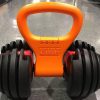 Adjustable Kettlebell With Dumbbell Fit Handle